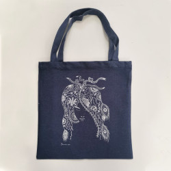 Totebag vaquera Florecer