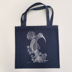 Totebag vaquera Ave de paraíso