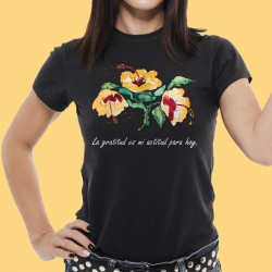 Camiseta "Gratitud"