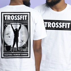 Samarreta "Trossfit" blanca