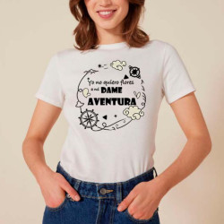 Camiseta "Aventura" vintage