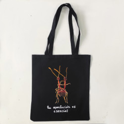 Totebag negra Compañerismo