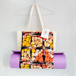 Bolsa de yoga con fuelle