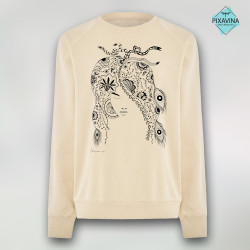 Sudadera eco. Florecer