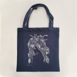 Totebag vaquera Florecer