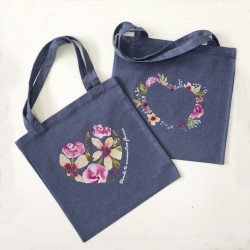 Totebag vaquera Florece