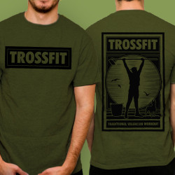 Camiseta "Trossfit" verde